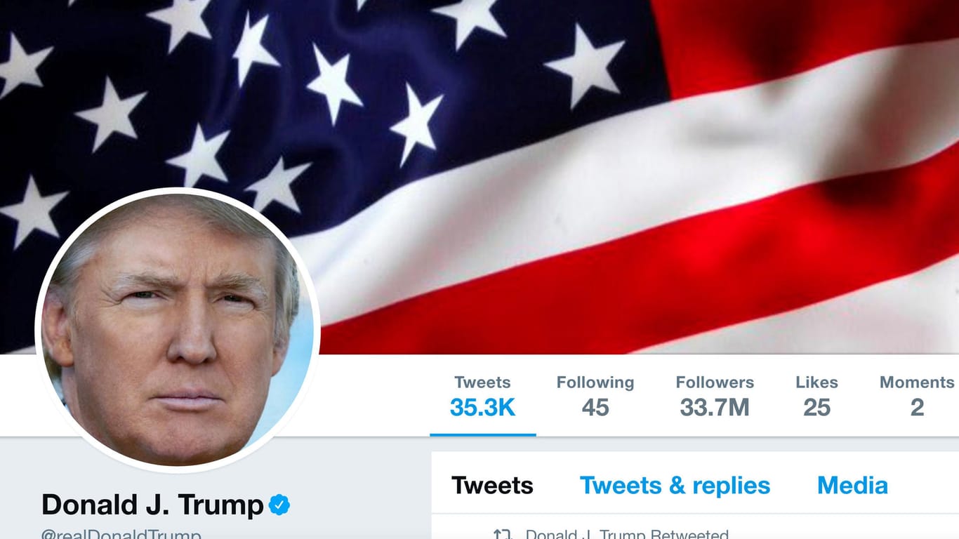 Twitter-Account von Donald Trump