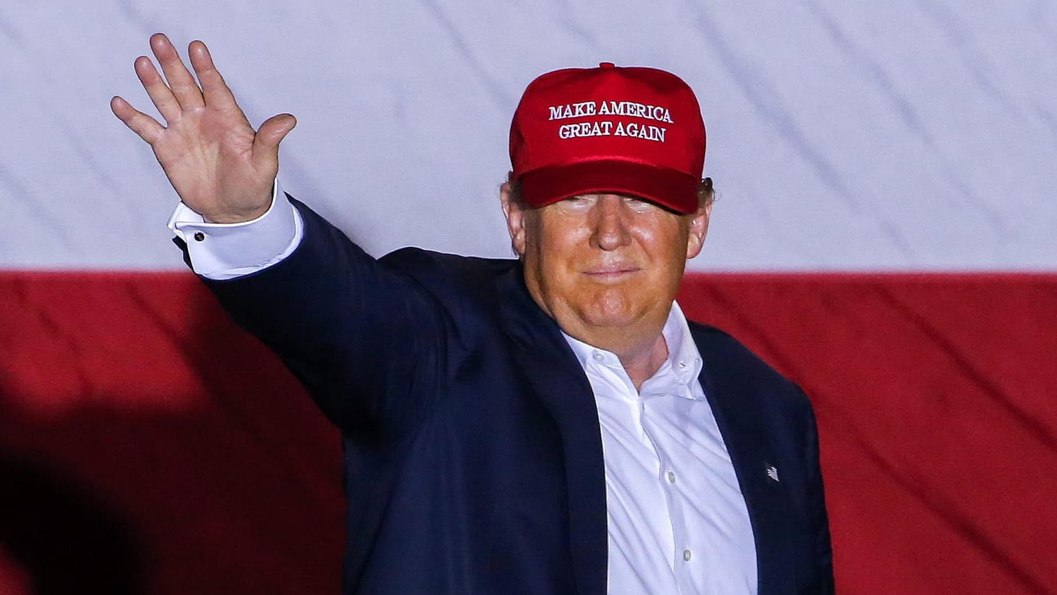 Tritt Donald Trump zurück? Ein Buchautor glaubt fest daran.