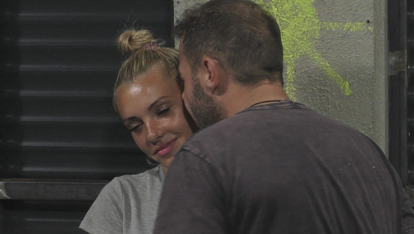 Evelyn Burdecki und Willi Herren kamen sich ganz nah.