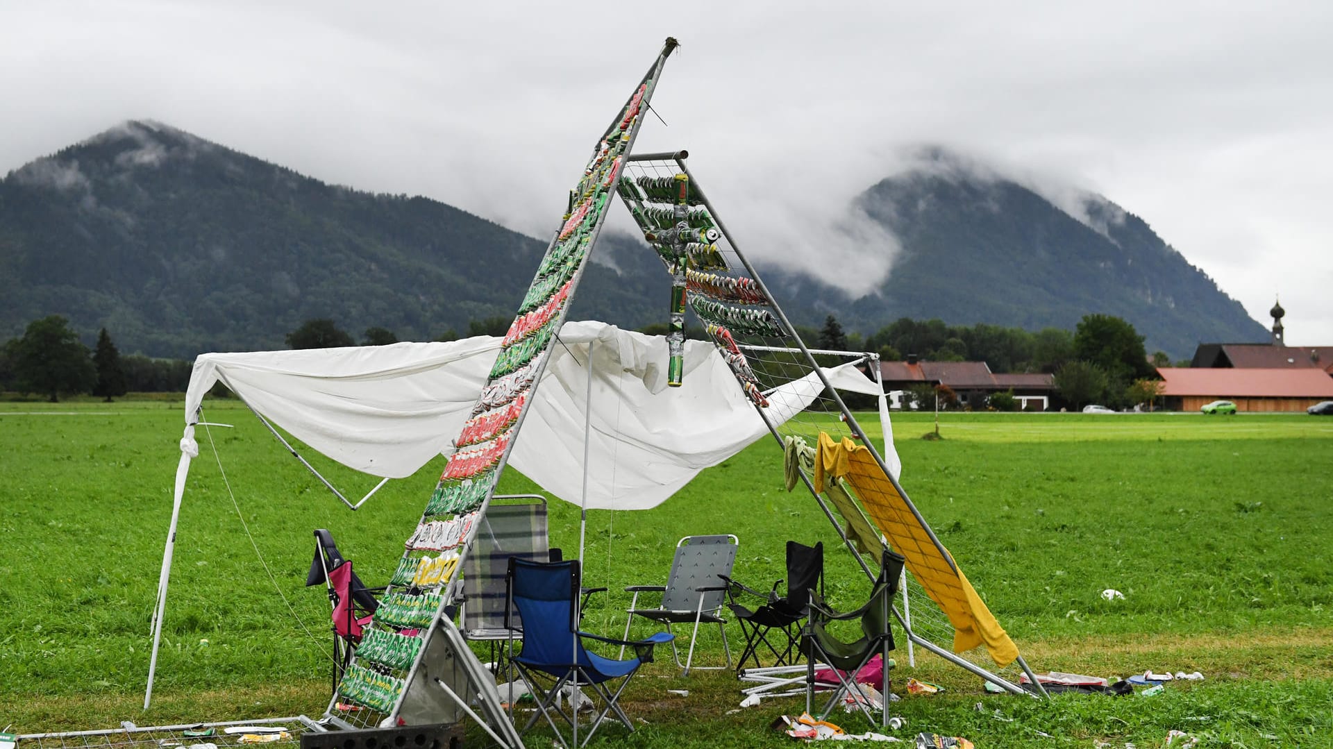 Am Chiemsee musste ein Reggae-Festival abgebrochen werden.