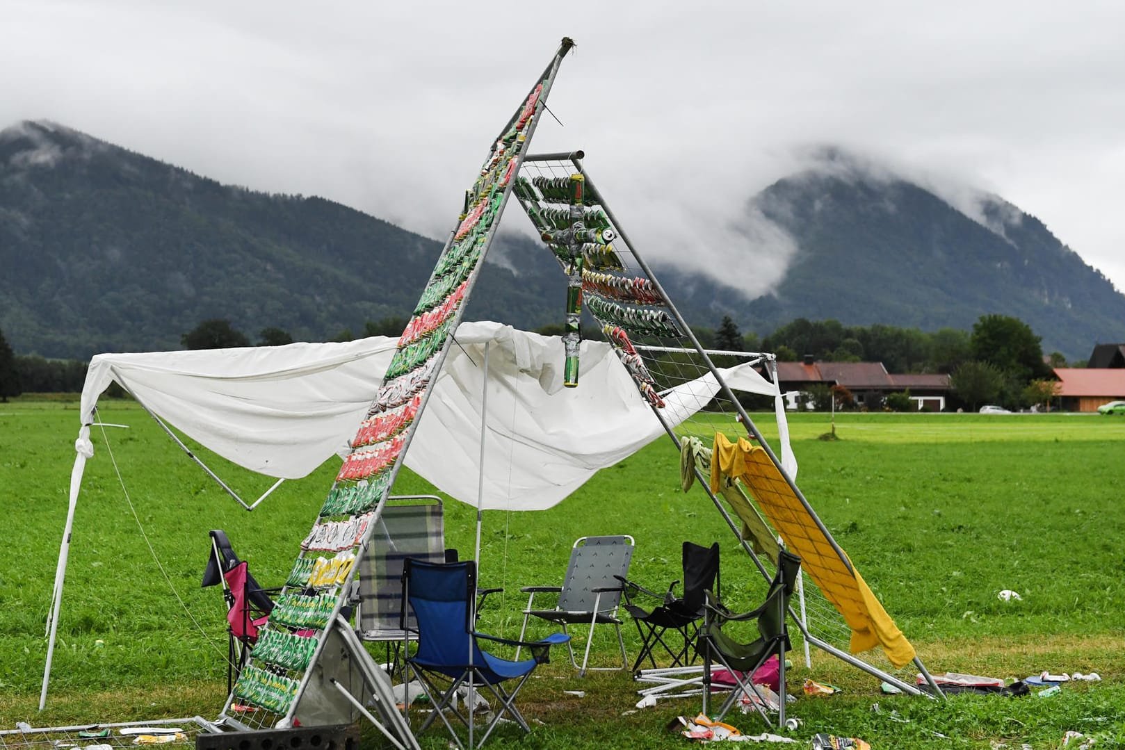 Am Chiemsee musste ein Reggae-Festival abgebrochen werden.