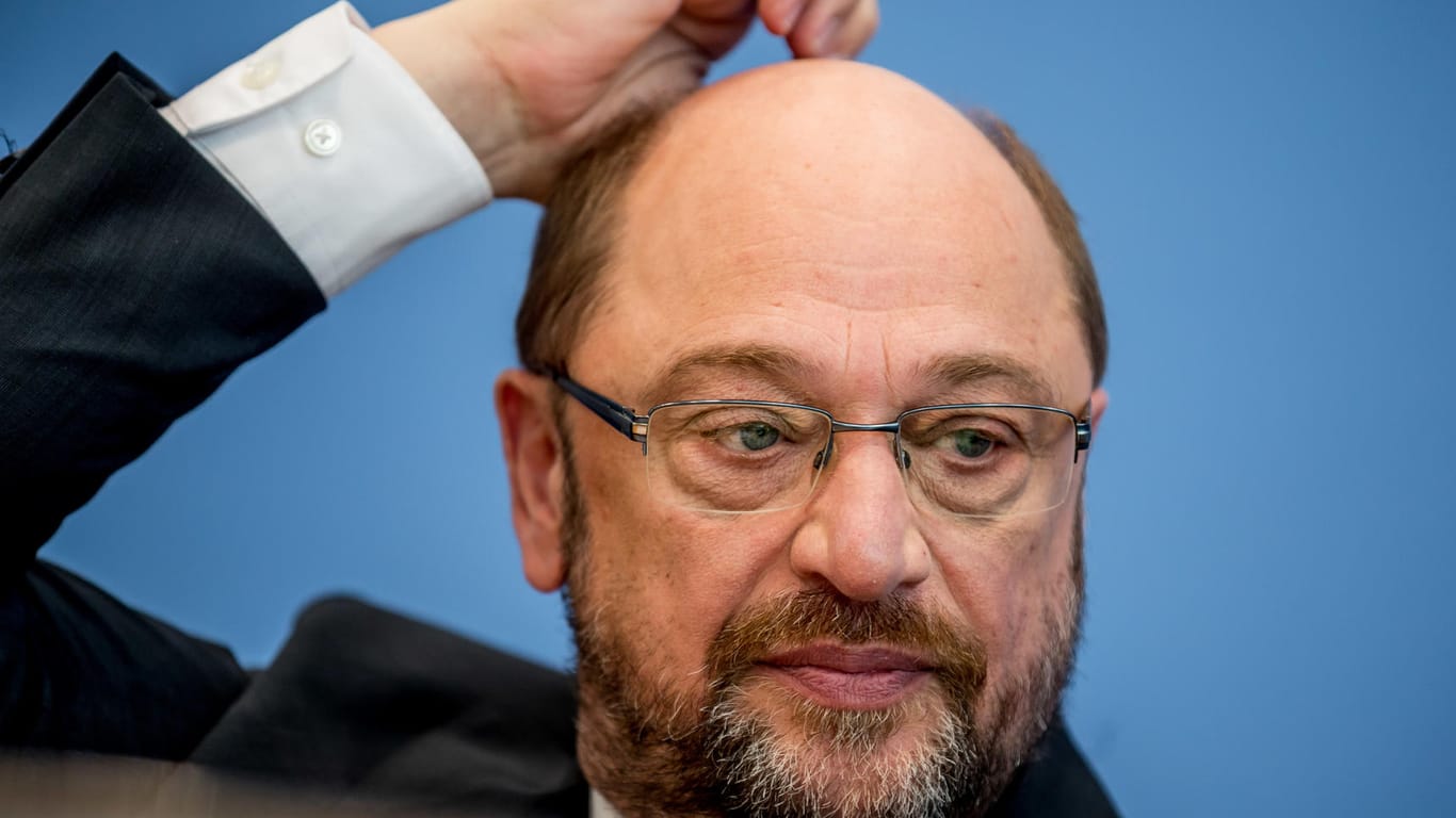 Scheint, als könne Martin Schulz (SPD) bislang keinen Boden gutmachen.