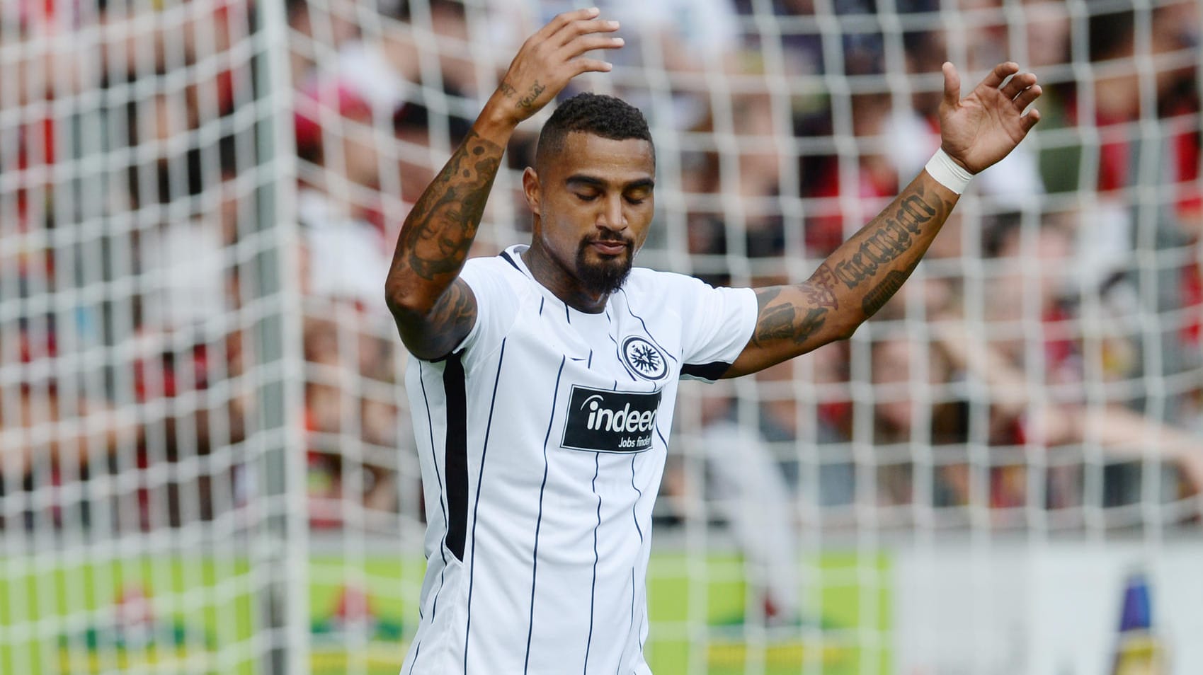 Kevin-Prince Boateng wurde in der 67. Minute eingewechselt.