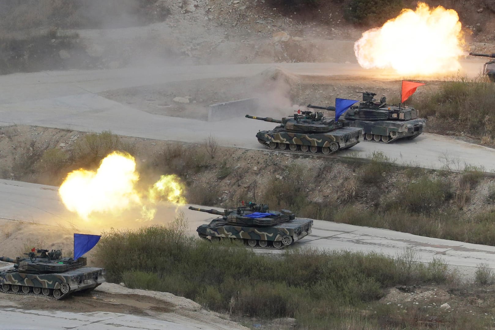 Die Streitkräfte der USA und Südkoreas halten von Montag bis Ende dieses Monats ihr alljährliches Manöver «Ulchi Freedom Guardian» ab. In beiden Ländern besteht die Sorge, der Dauerkonflikt um Nordkoreas Atom- und Raketenprogramm könnte sich durch das Manöver wieder verschärfen.
