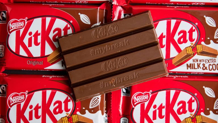 Ärger um einen Werbespot: Kitkat Schokoriegel von Nestlé.