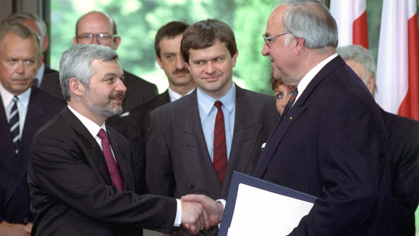 Der deutsch-polnische Nachbarschaftsvertrag wurde 1991 unterzeichnet.