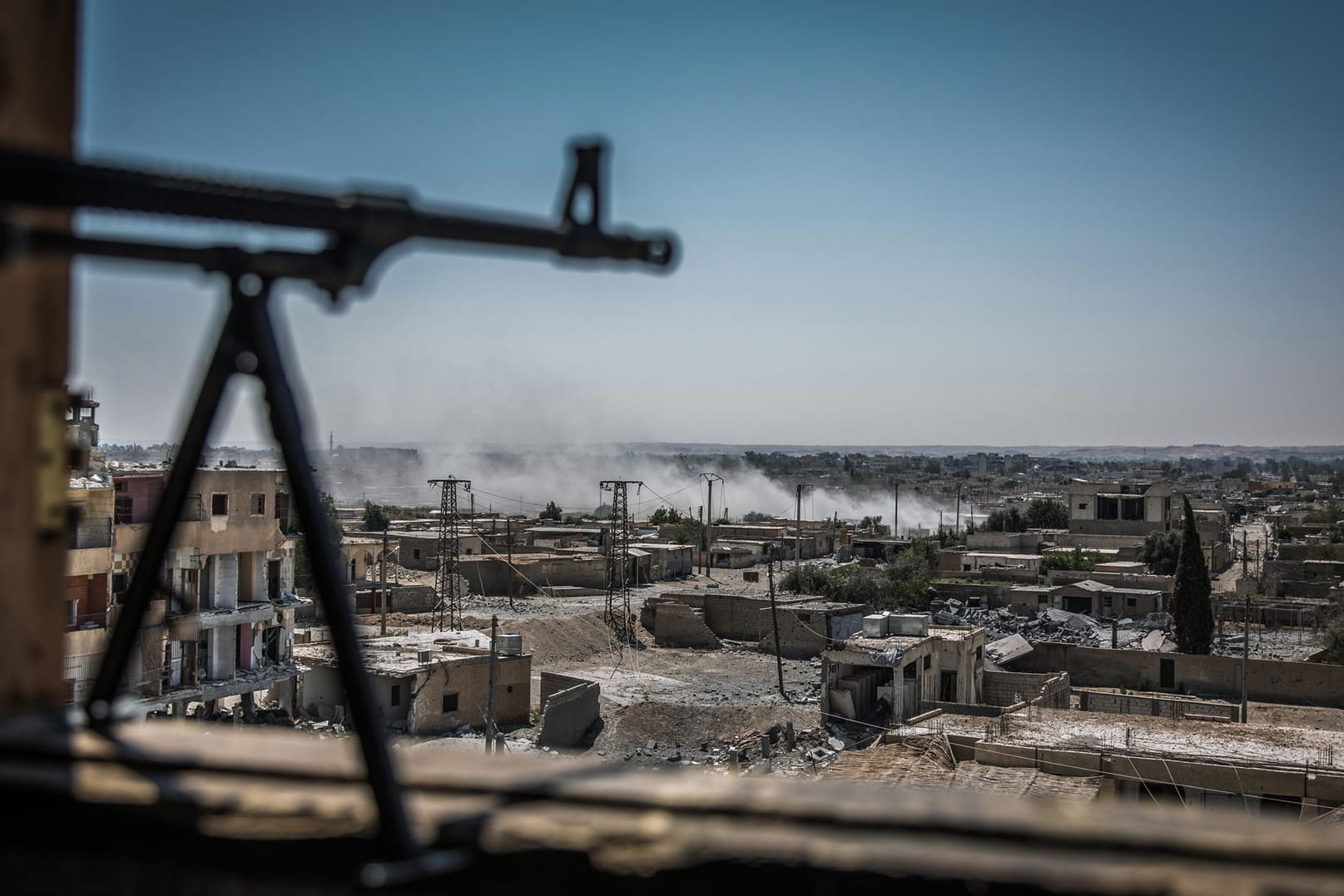 Von der nordsyrischen Stadt Al-Rakka plante die Terrorgruppe Islamischer Staat bis vor Kurzem Anschläge.