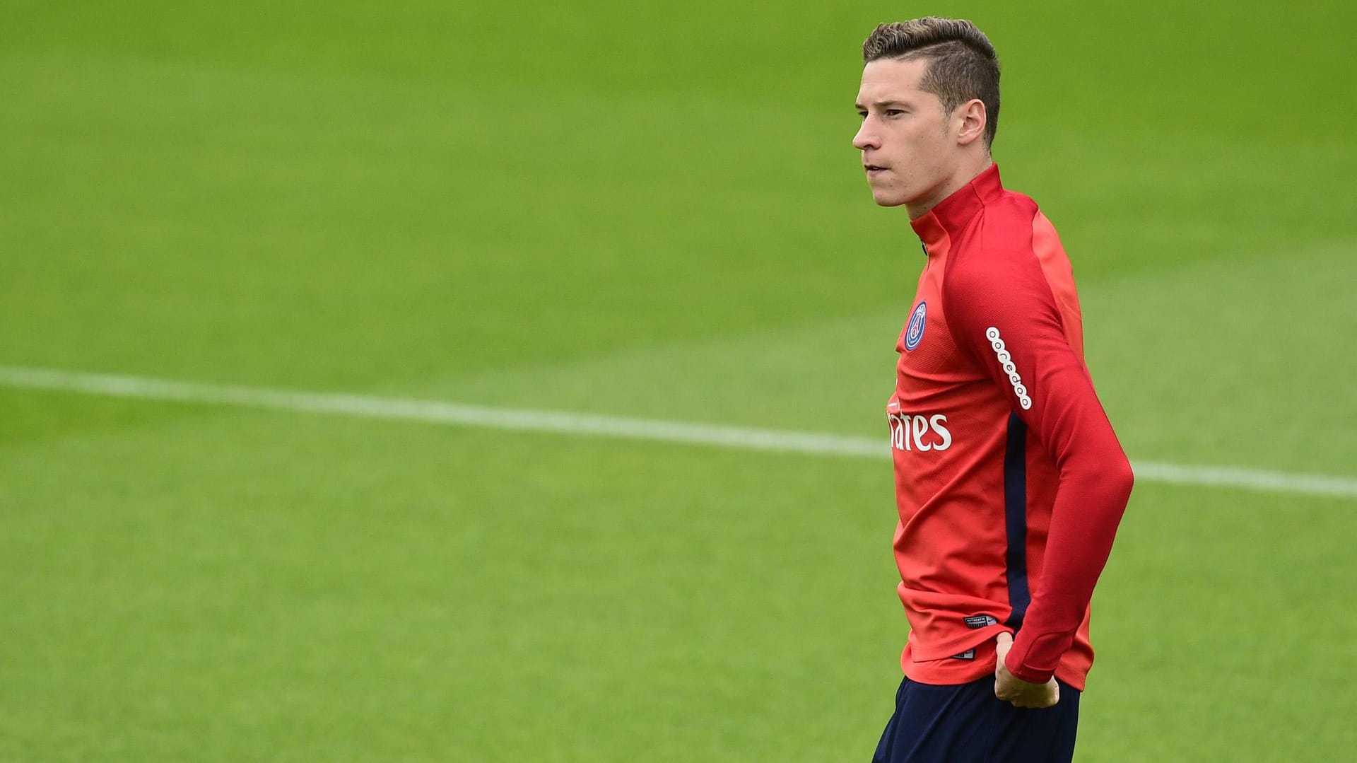 Julian Draxler beim PSG-Training. Er trainiert aktuell mehr als er spielt.