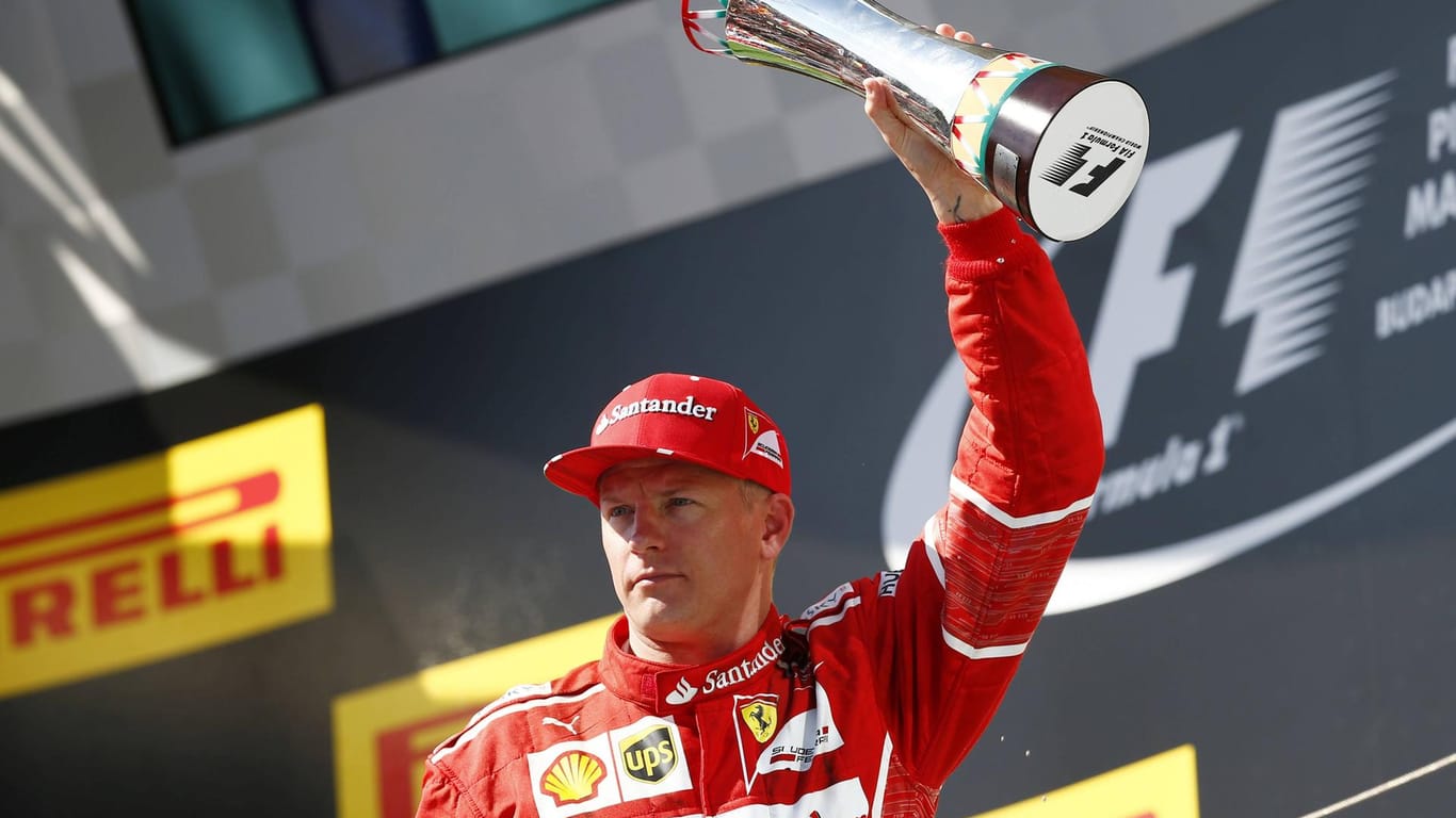 Kimi Räikkönen bleibt bei Ferrari.
