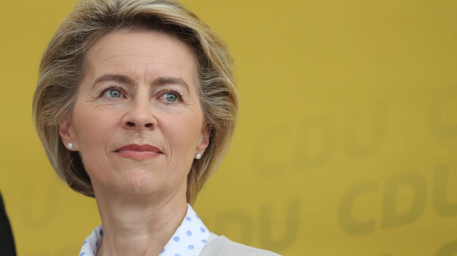 Bundesverteidigungsministerin Ursula von der Leyen möchte im Falle eines Wahlsieges ihren Posten behalten. Bundesverteidigungsministerin Ursula von der Leyen möchte im Falle eines Wahlsieges ihren Posten behalten.