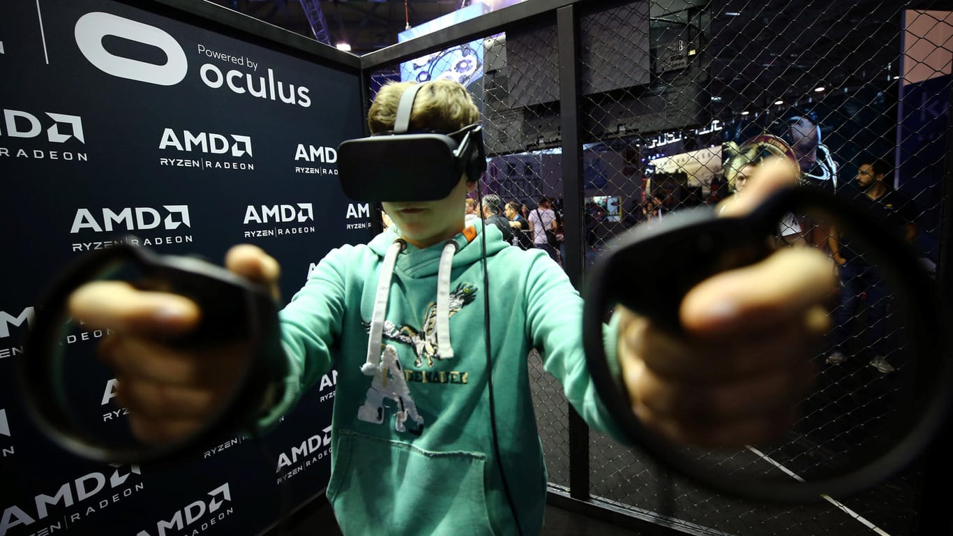 Virtuelle Welten: Bis Samstag werden 350.000 Spielefans in Köln erwartet.