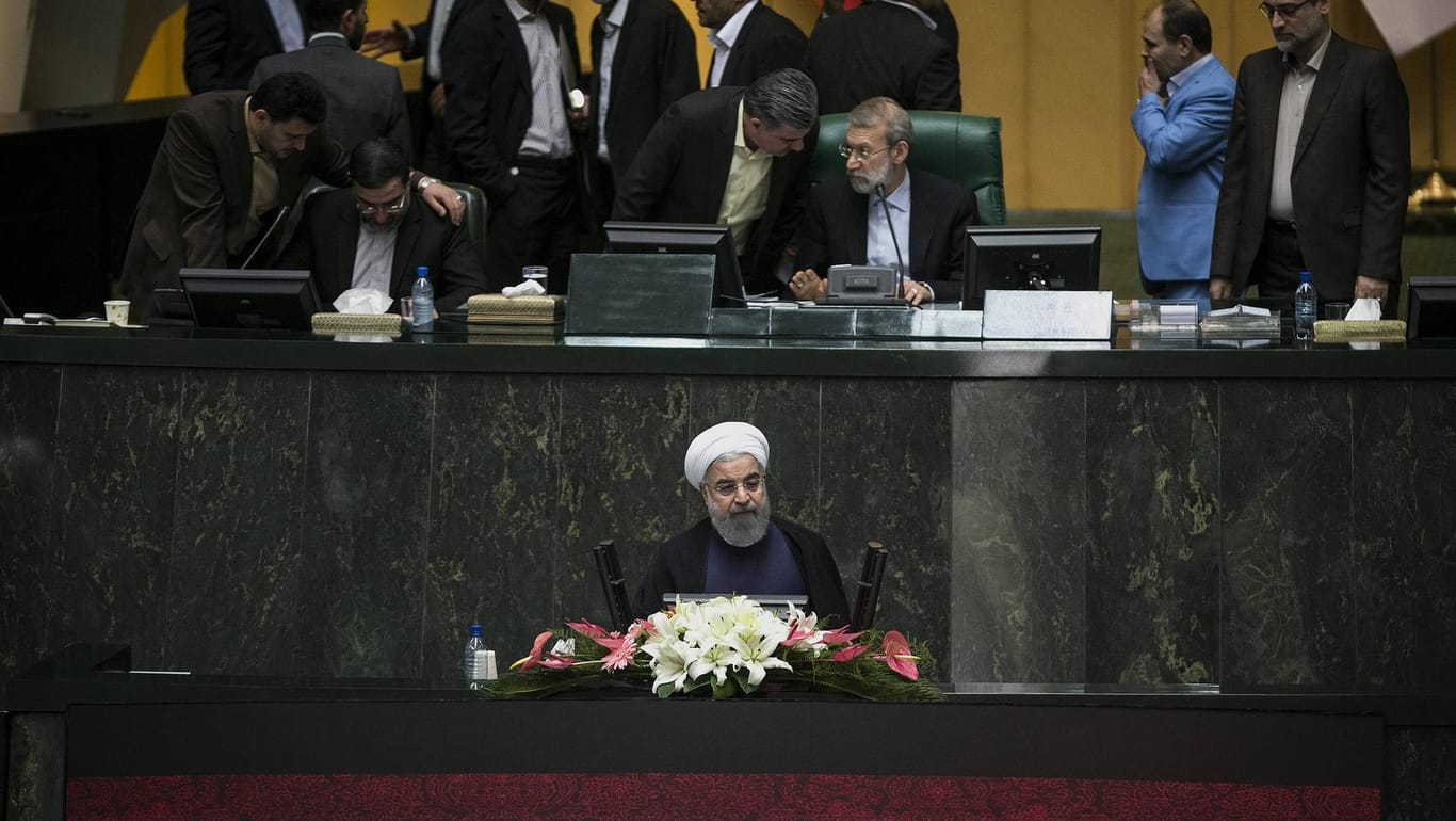 Katar und das schiitische Land Iran, welches von Hassan Ruhani regiert wird, pflegen gute Beziehungen.