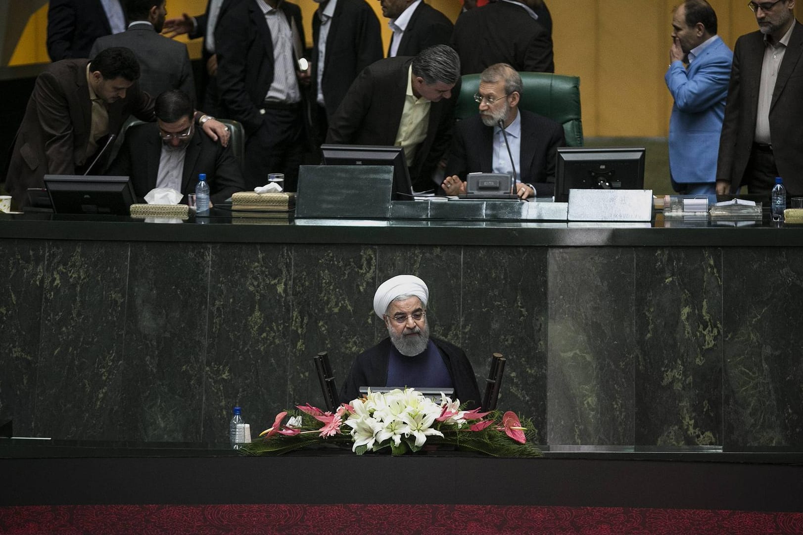 Katar und das schiitische Land Iran, welches von Hassan Ruhani regiert wird, pflegen gute Beziehungen.