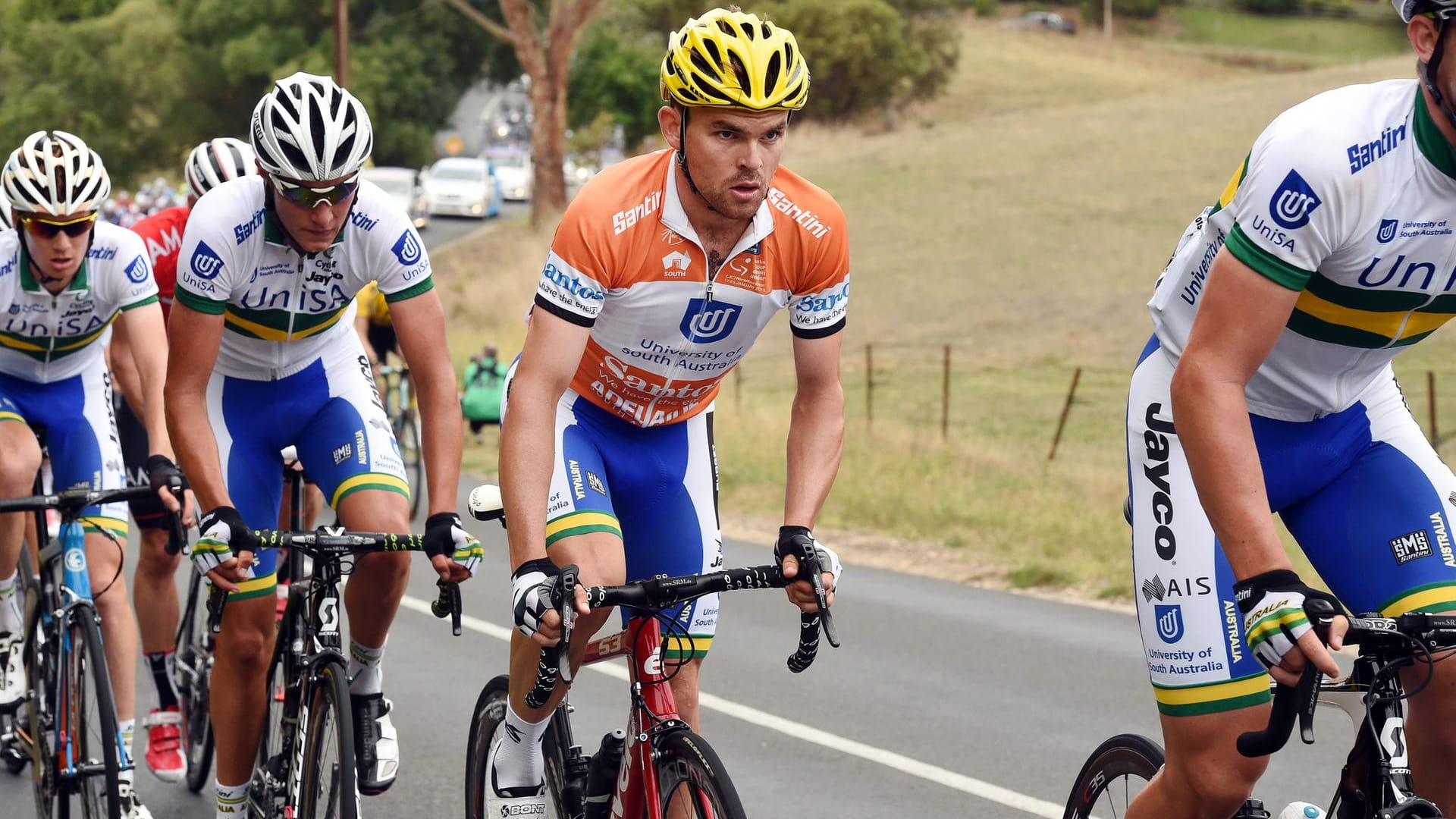 Jack Bobridge (M.) wurde mehrmals australischer Straßenmeister.