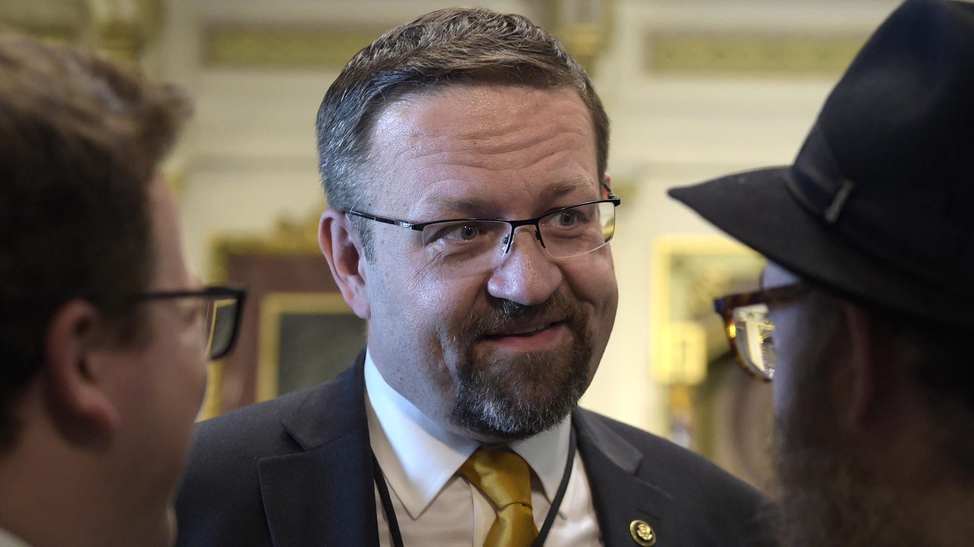 Der ehemalige Berater des US-Präsidenten Donald Trump, Sebastian Gorka, im Weißen Haus in Washington (USA). Der ehemalige Berater des US-Präsidenten Donald Trump, Sebastian Gorka, im Weißen Haus in Washington (USA).