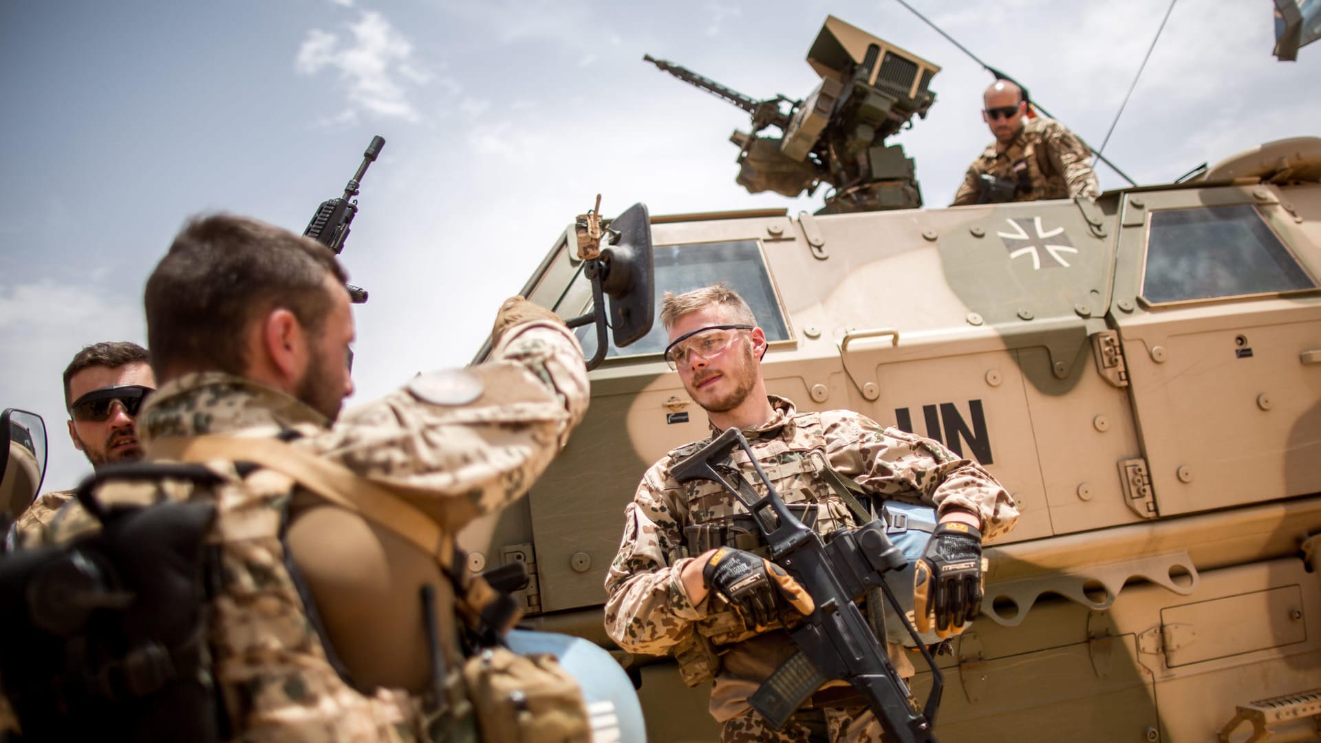 Im August waren 895 Bundeswehrsoldaten in Mali stationiert.