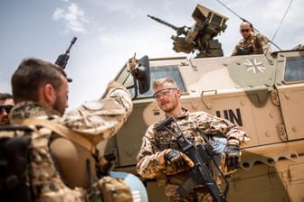 Im August waren 895 Bundeswehrsoldaten in Mali stationiert.