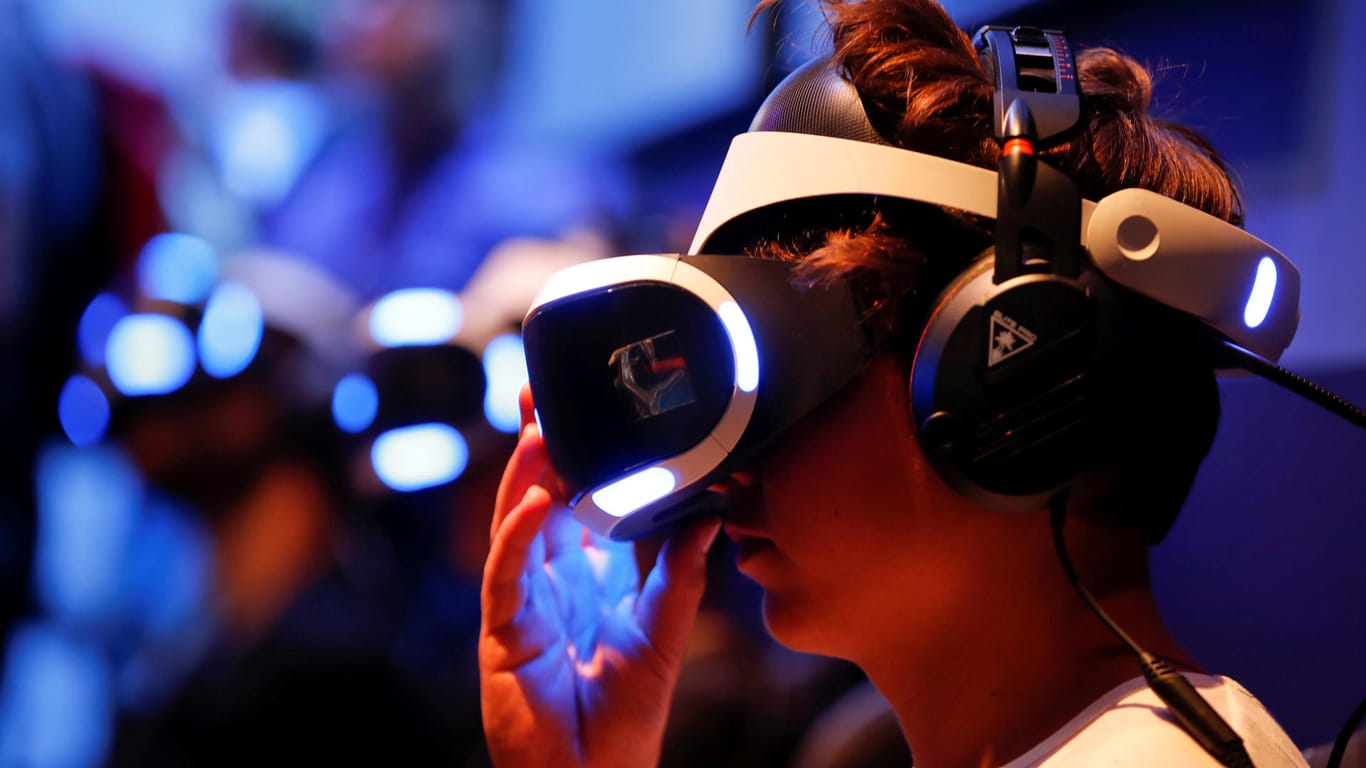 Virtual Reality lässt sich auf der Gamescom ausprobieren.
