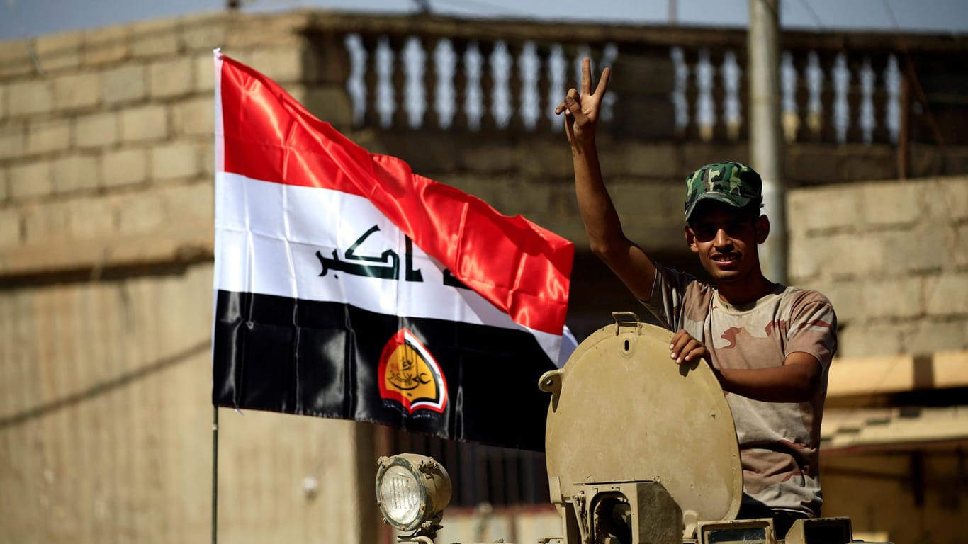 IS-Hochburg vom irakischen Militär zurückerobert