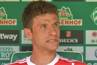 Thomas Müller saß in Bremen 73 Minuten auf der Bank