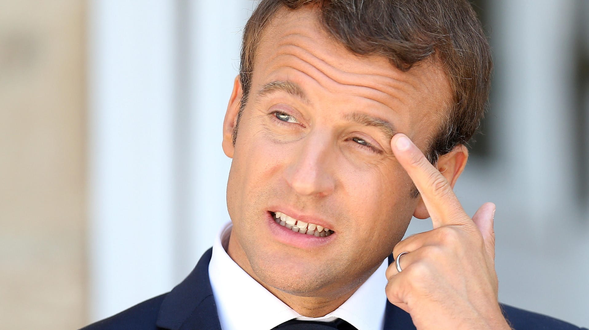 Die erste Niederlage nach seiner gewonnenen Präsidentschaftswahl: Frankreichs Präsident Macron Die erste Niederlage nach seiner gewonnenen Präsidentschaftswahl: Frankreichs Präsident Macron