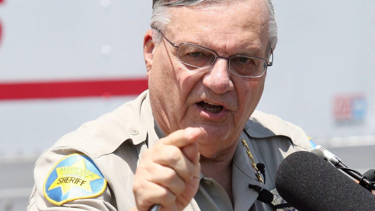 Joe Arpaio war als Sheriff berüchtigt für sein hartes Vorgehen.