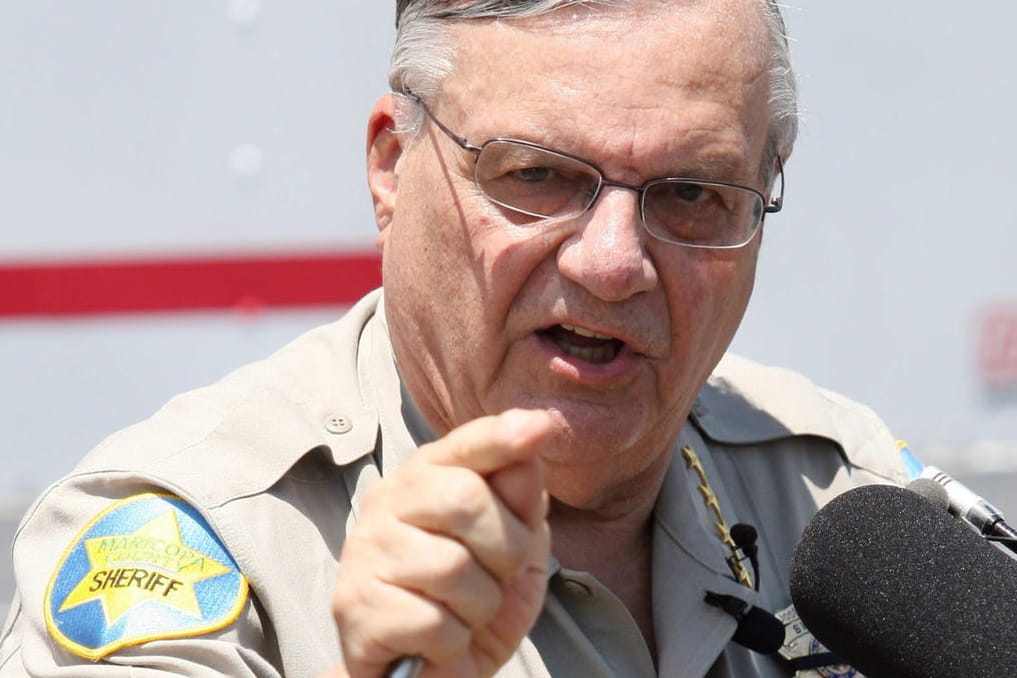 Joe Arpaio war als Sheriff berüchtigt für sein hartes Vorgehen.