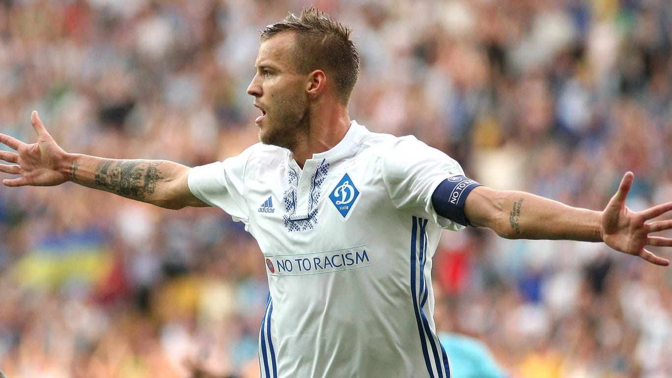 Andriy Yarmolenko wechselt von von Dynamo Kiev nach Dortmund.