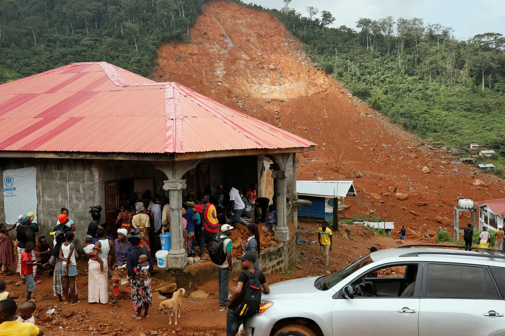 Bereits vor zwei Wochen starben in Sierra Leone Hunderte nach einem Erdrutsch