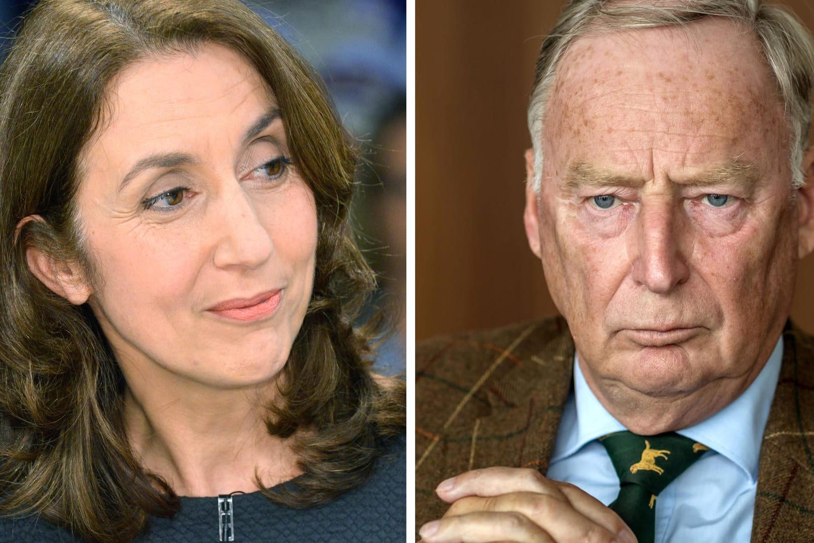 Aydan Özoguz (SPD) und Alexander Gauland (AfD).