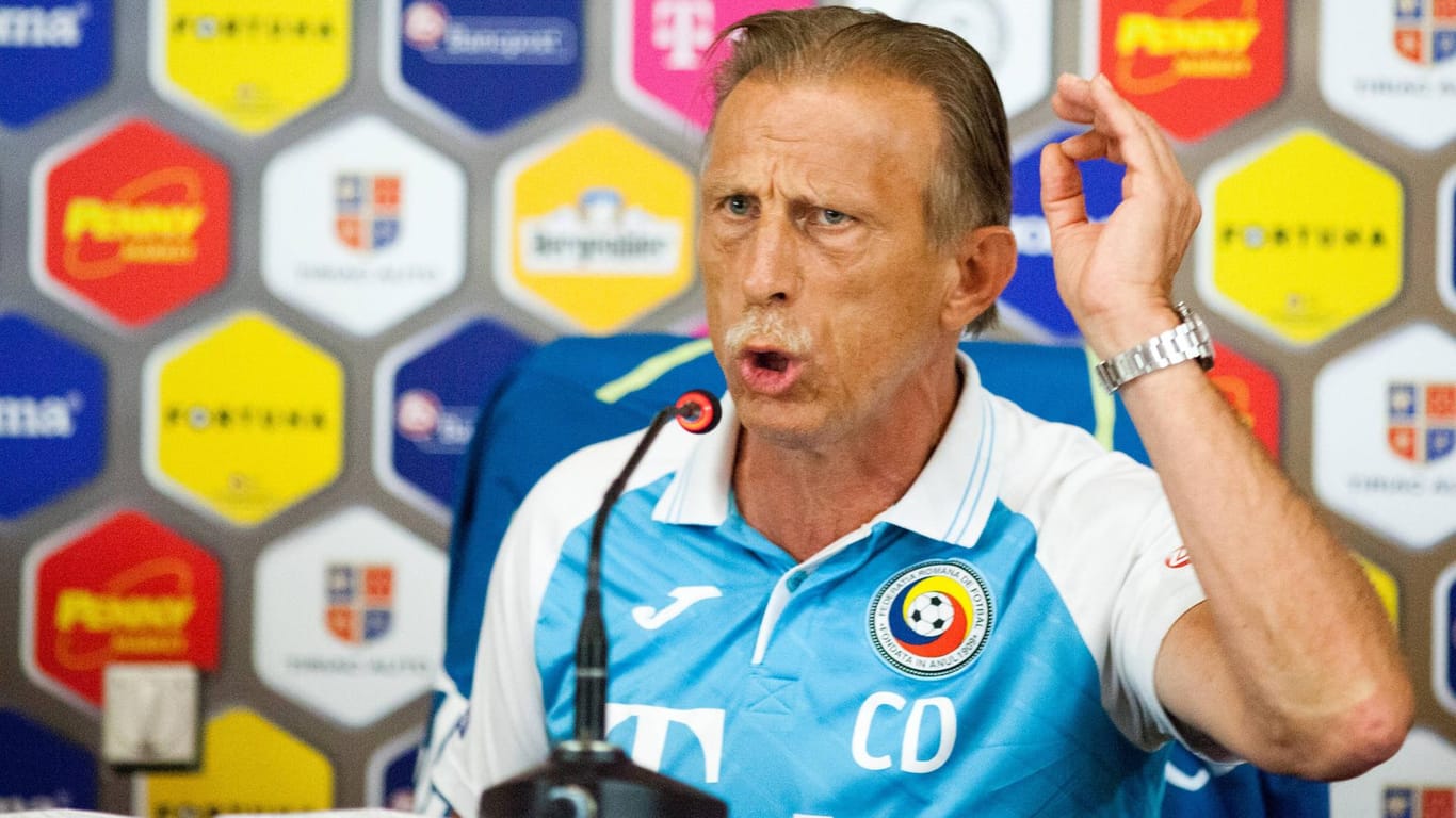 Christoph Daum ist seit 2016 Trainer der rumänischen Nationalmannschaft.