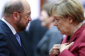 Martin Schulz und Angela Merkel treffen im TV-Duell aufeinander. Schon vorher gibt es Ärger.