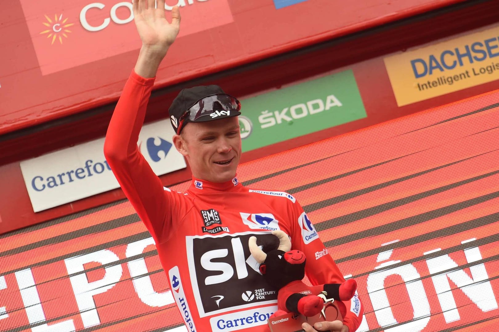 Chris Froome liegt in der Vuelta-Gesamtwertung weiter vorne.