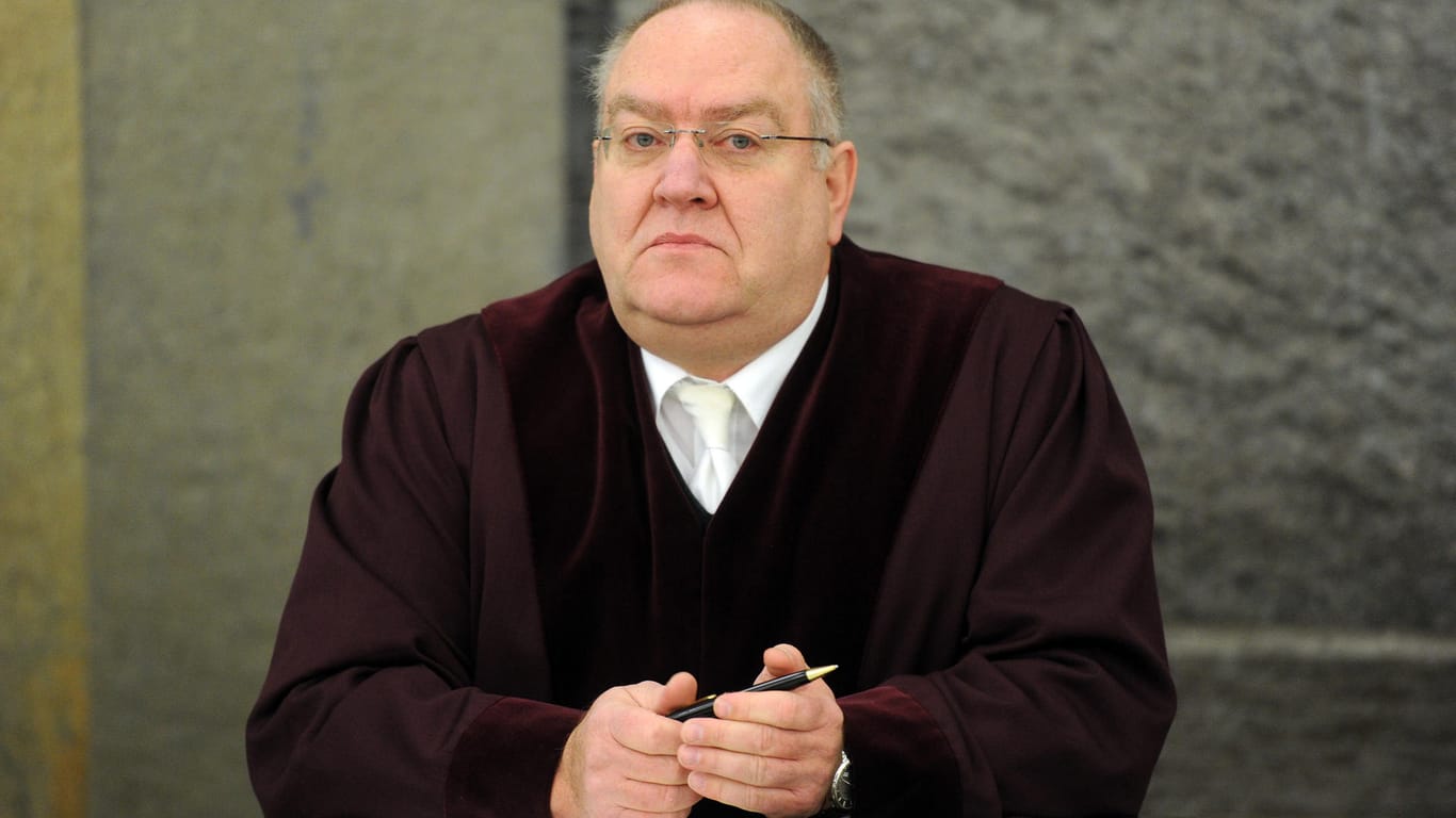 Thomas Fischer bei einer Verhandlungseröffnung am Bundesgerichtshof.