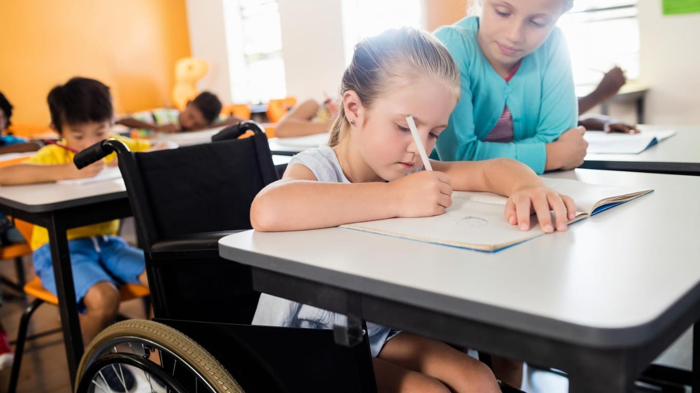 Etwa 60 Prozent aller schwerbehinderten Kinder sind krankheitsbedingt schwerbehindert geworden.