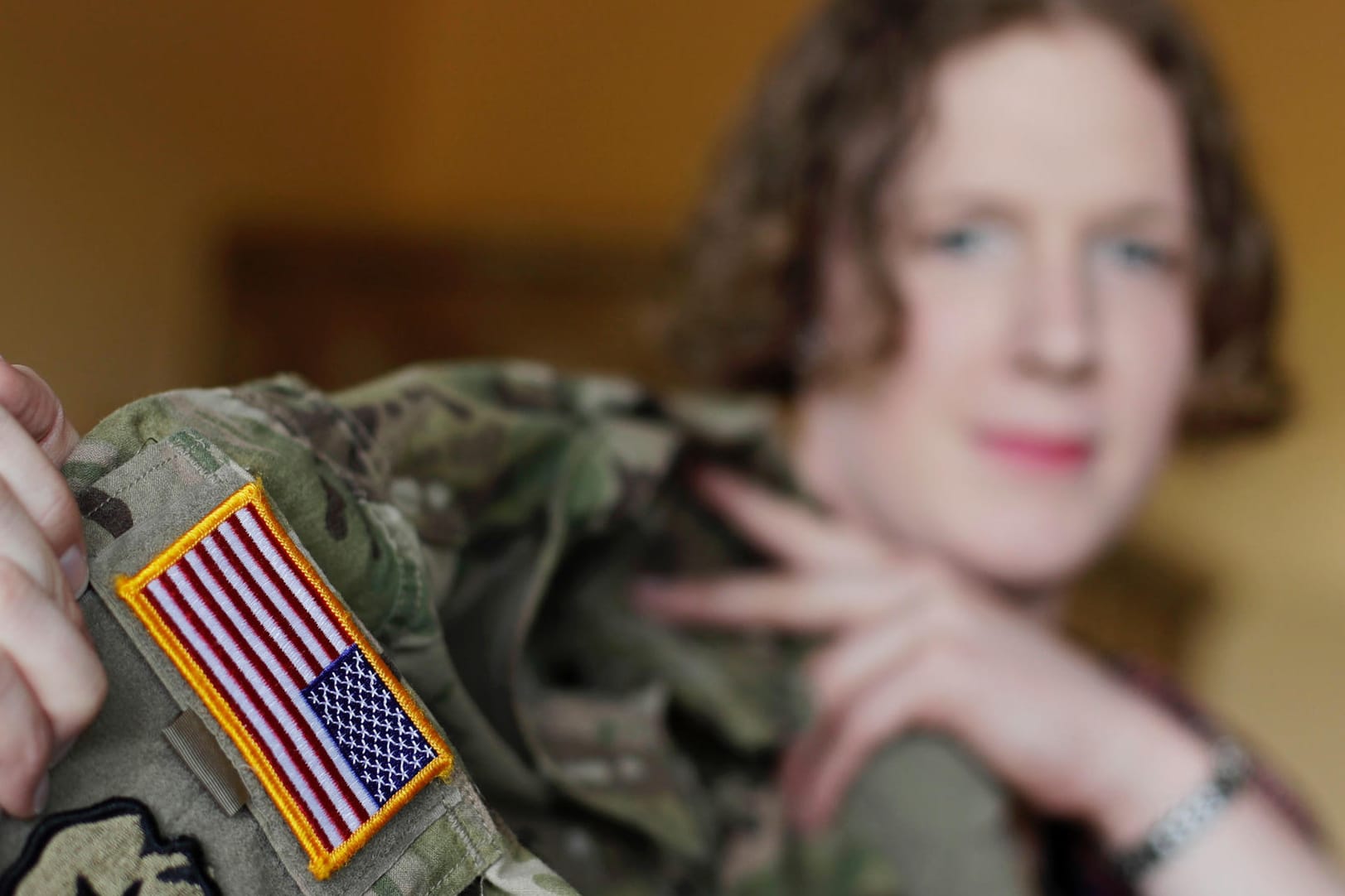 Die Soldatin Jennifer Sims ist Transgender und dient in der US-Armee.