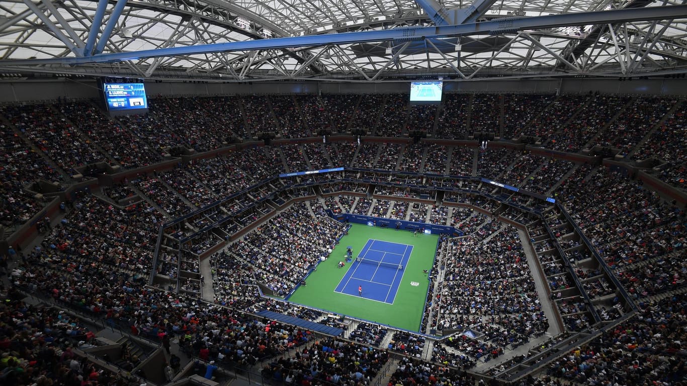 Mit 23.771 Plätzen ist das Arthur Ashe Stadium die größte Tennis-Arena der Welt.