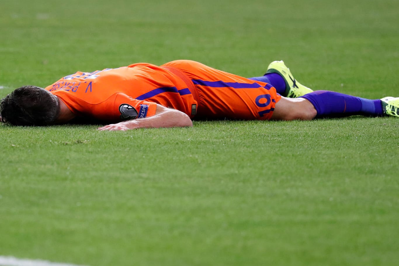 Robin van Persie und die Niederlande haben nur noch geringe Chancen auf die WM.