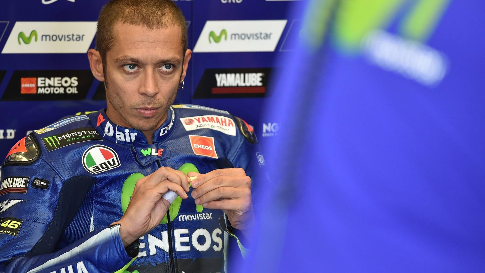 Valentino Rossi, hier in Silverstone.