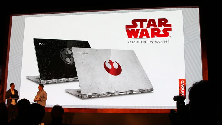 Das Lenovo Yoga 920 wird in Star-Wars-Editionen erscheinen.
