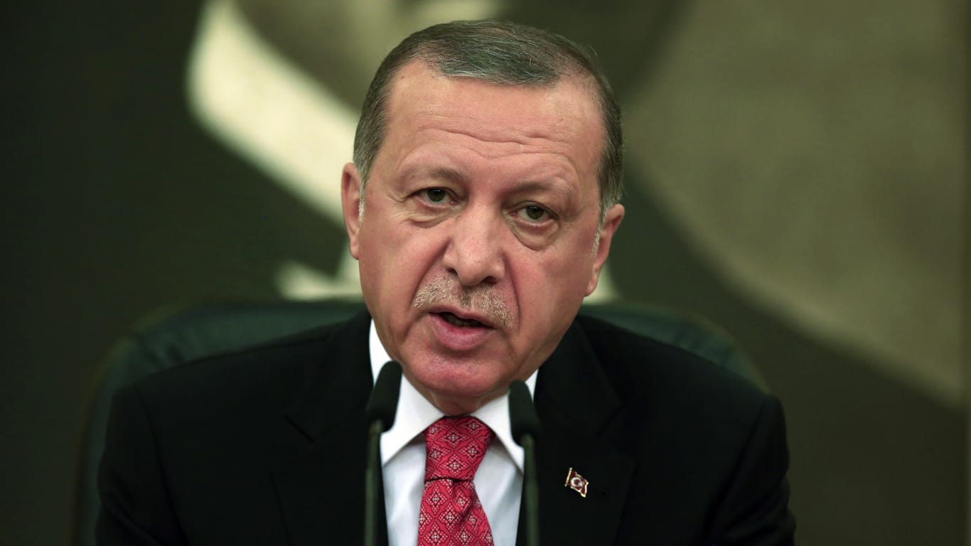 Der türkische Präsident Recep Tayyip Erdogan ist von Grünen-Chef Özdemir als "Geiselnehmer" bezeichnet worden.