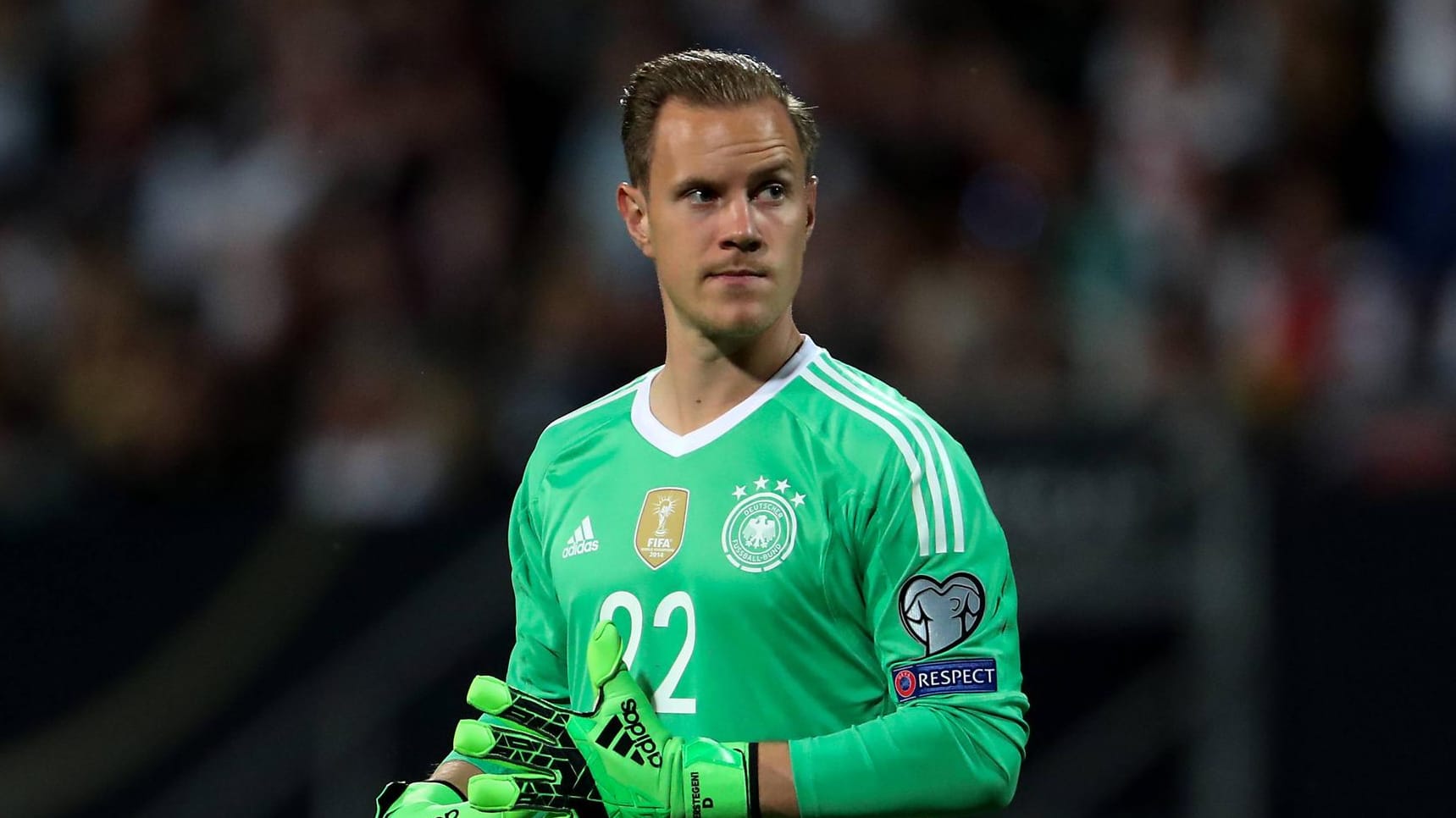 Marc-André ter Stegen hat 14 Länderspiele für die deutsche Nationalmannschaft absolviert.