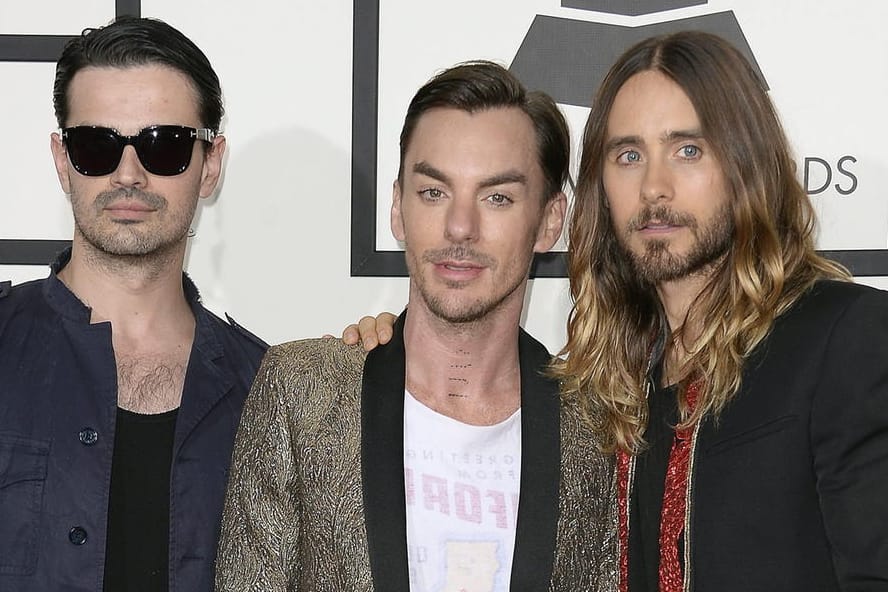 Thirty Seconds to Mars präsentieren in Berlin ihre neue Single.