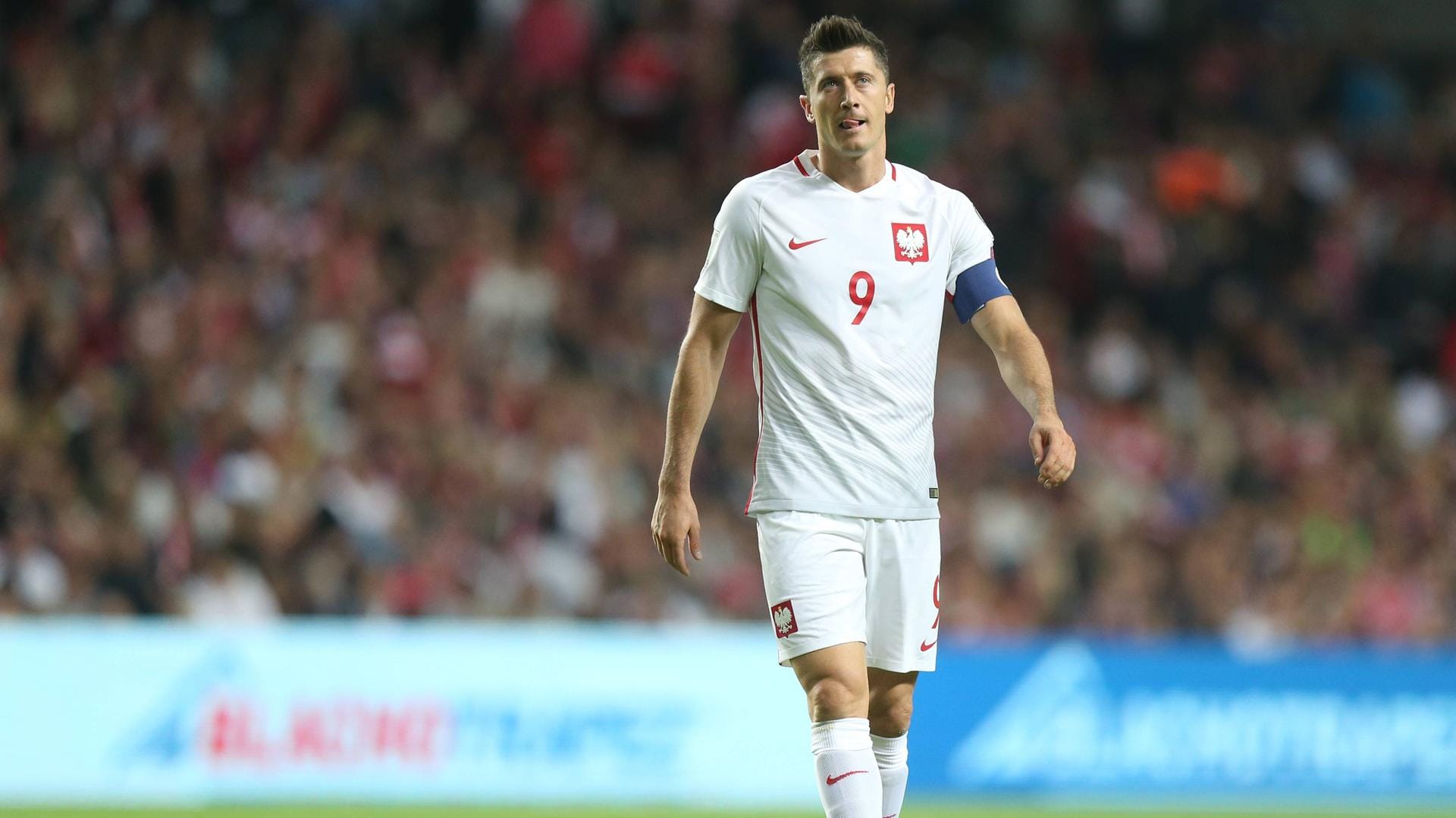 Robert Lewandowski und die polnische Nationalmannschaft gerieten in Dänemark böse unter die Räder.