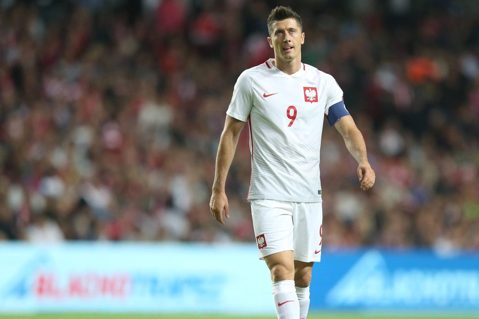 Robert Lewandowski und die polnische Nationalmannschaft gerieten in Dänemark böse unter die Räder.