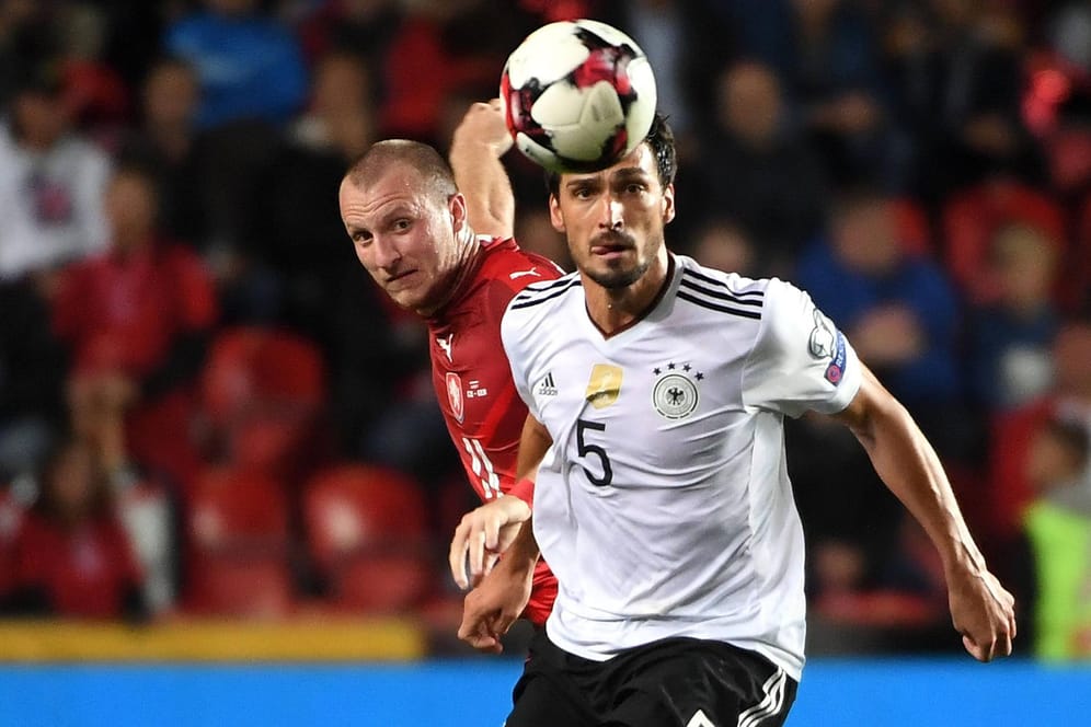 Das Kopfballtor von Mats Hummels verhilft Deutschland zum 2:1.