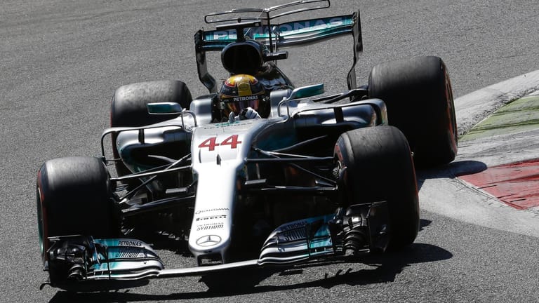 Lewis Hamilton feierte einen Start-Ziel-Sieg in Monza.