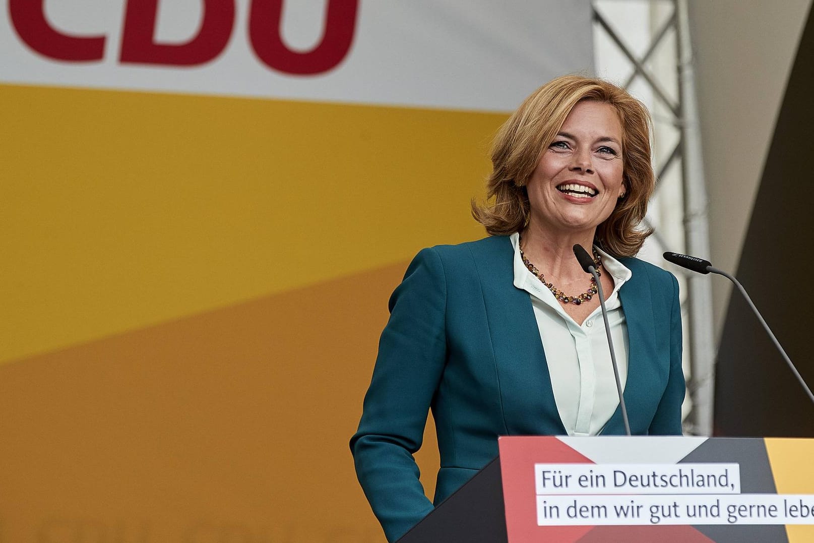 Julia Klöckner ist anscheinend im Visier von Hackern gewesen.