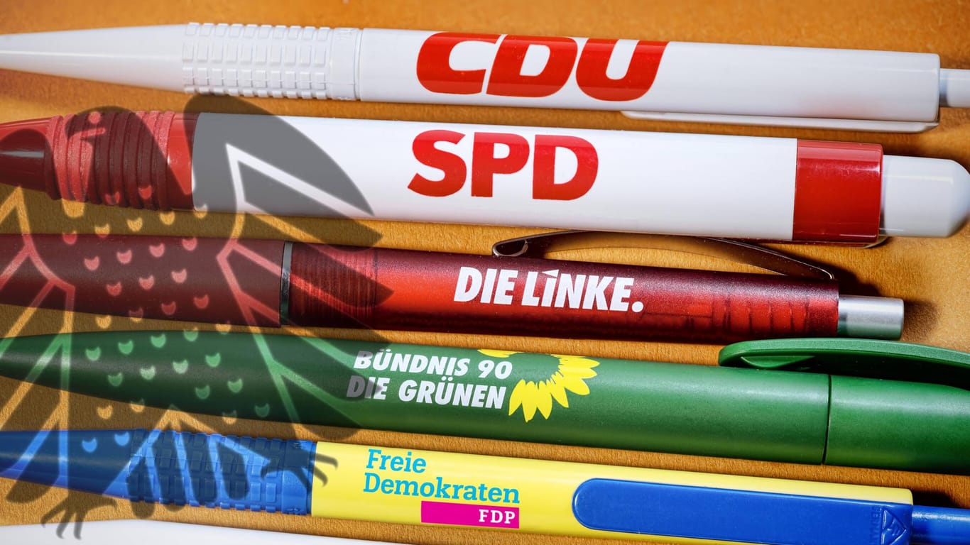 Im Gegensatz zu den bundesweiten Umfrageergebnissen liegen Union und SPD in Hamburg Umfragen zufolge gleichauf.