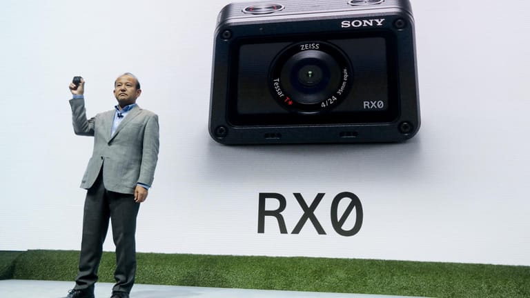 Sony präsentierte auf der IFA eine kompakte Würfelkamera.